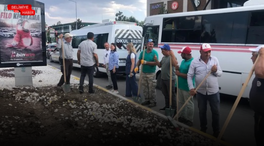 EDİRNE BELEDİYESİ ATATÜRK BULVARI’NDA PEYZAJ DÜZENLEMESİ BAŞLATIYOR