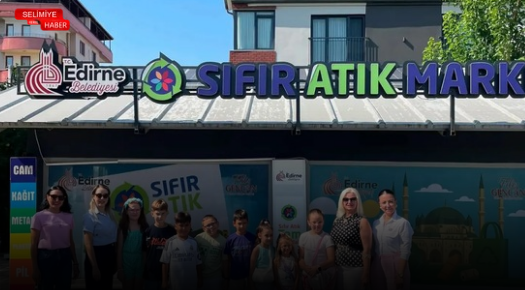 YAZ OKULU ÖĞRENCİLERİ SIFIR ATIK MARKETİ’Nİ ZİYARET ETTİ