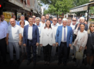 FİLİZ GENCAN’DAN SARAÇLAR CADDESİ’NDE ESNAF ZİYARETİ
