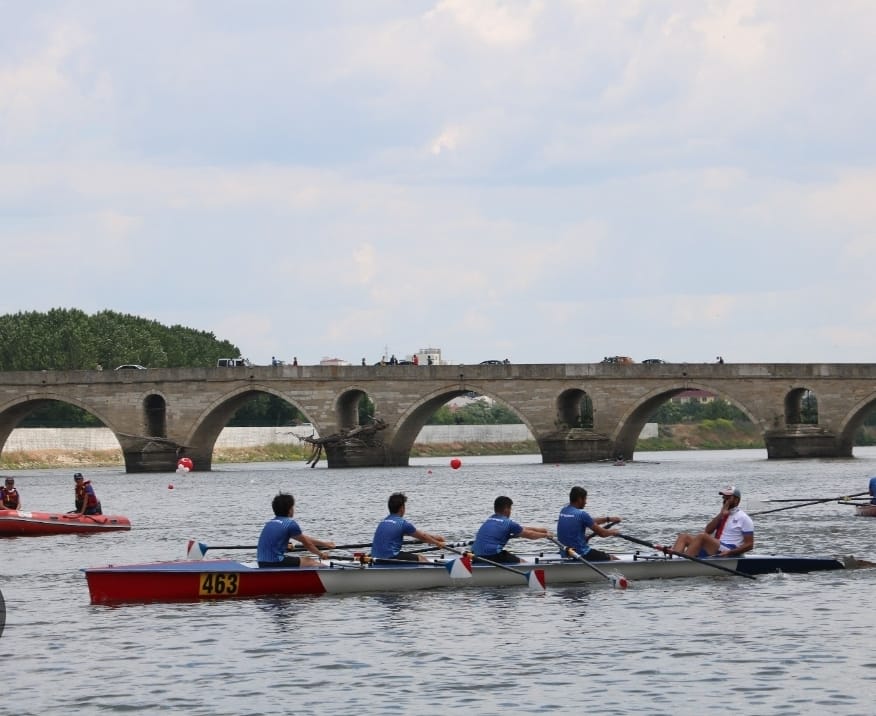 Yeşilay Kürek Şampiyonası Edirne’de Başlıyor